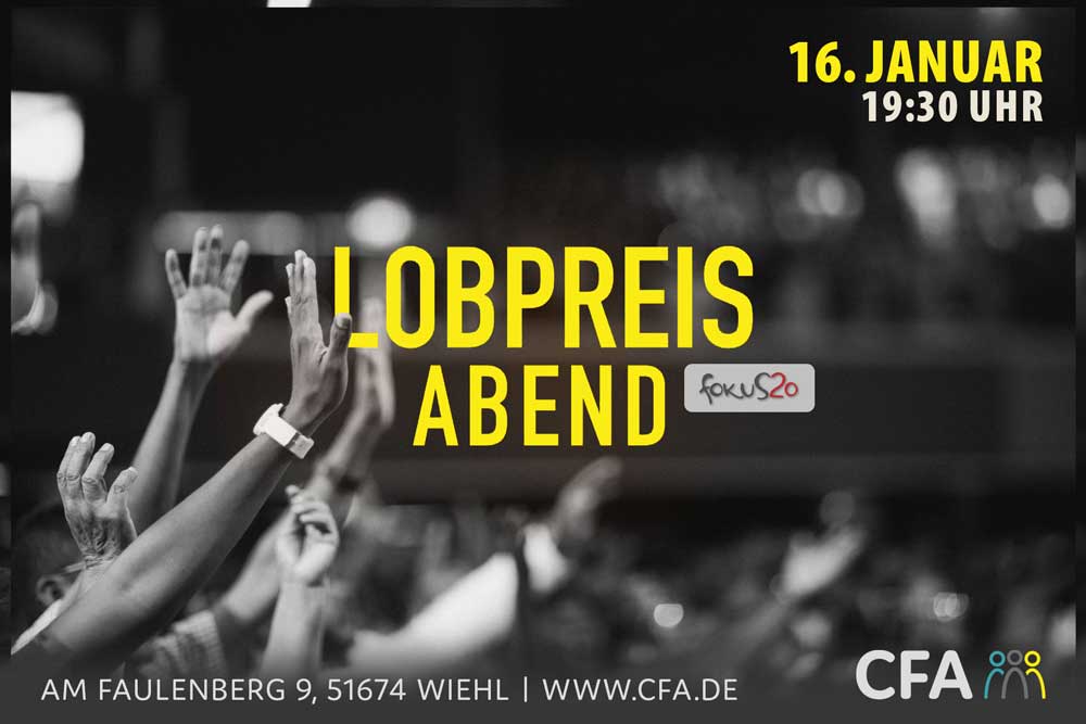 Featured image for “Lobpreisabend Januar 2026”