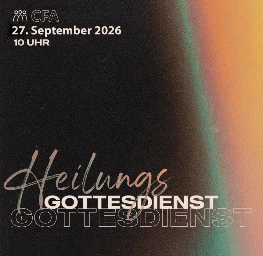 Heilungsgottesdienst September 2026